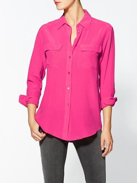 fuschia pink tops