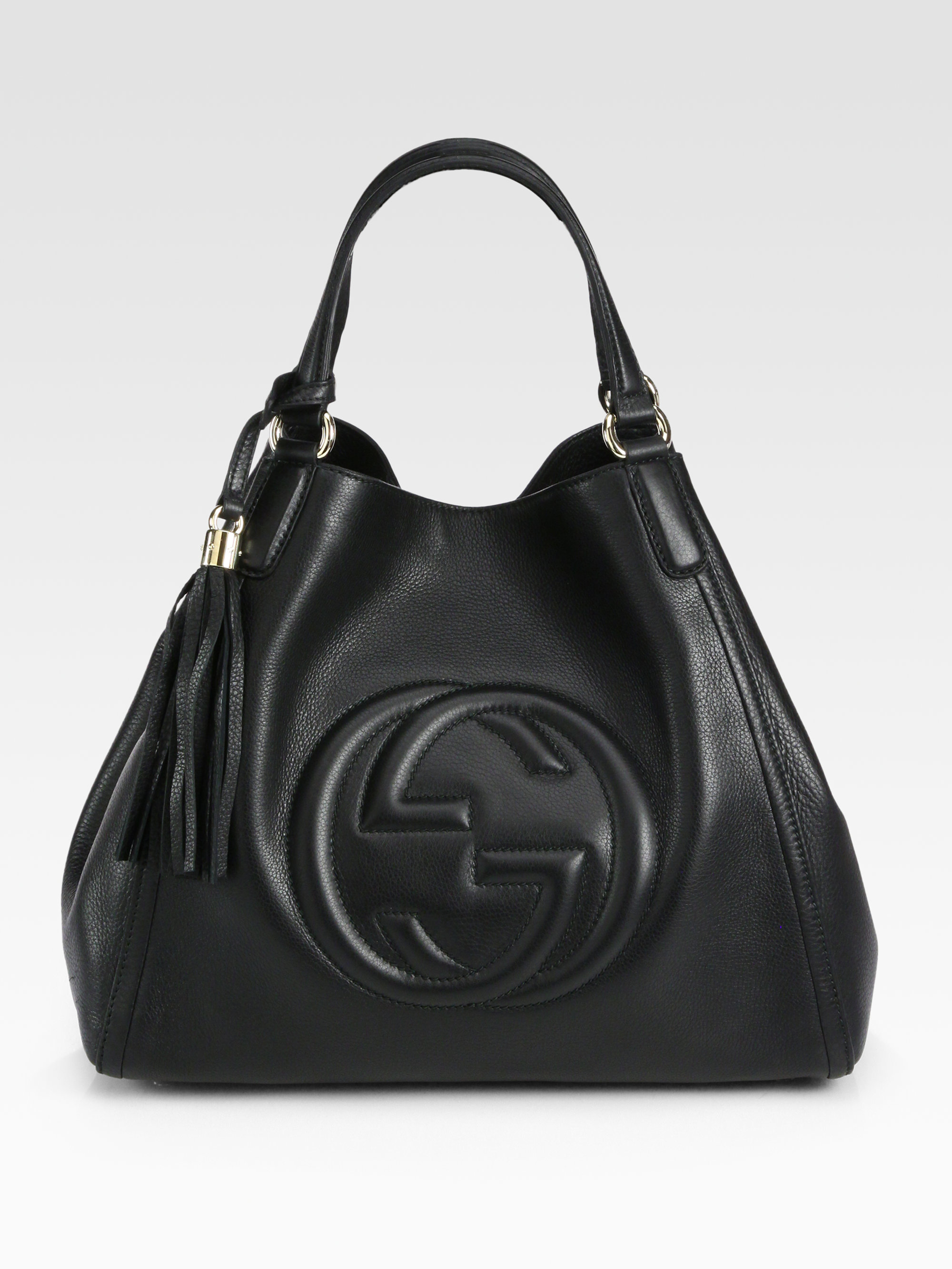 Gucci Soho Medium Hobo Bag in Black (dark navy) | Lyst