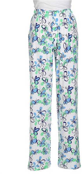 Hue Printed Cotton Sleep Pants - Lyst