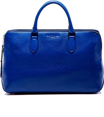 Rochas Large Leti Satchel in Indigo - Lyst
