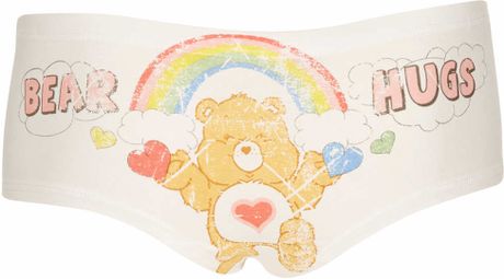 pant topshop cheeky hugs bear cream care