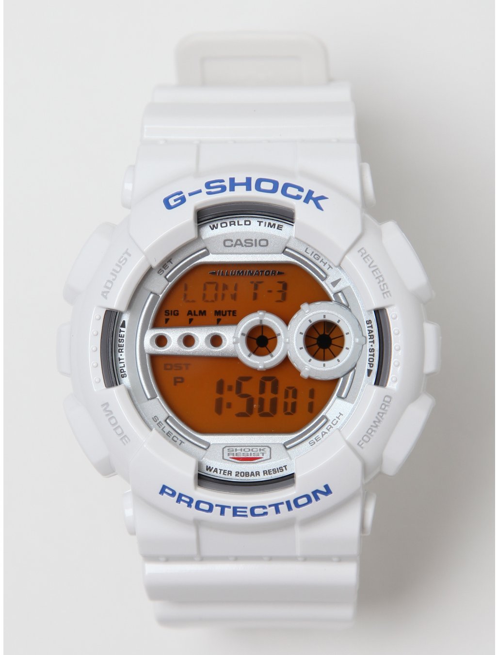 watch g shock white