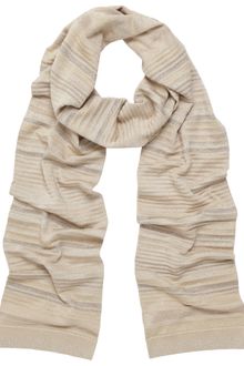 Mulberry Sparkly Stripe Scarf - Lyst