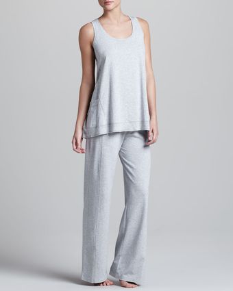 Donna Karan New York Pima Jersey Lounge Pants - Lyst
