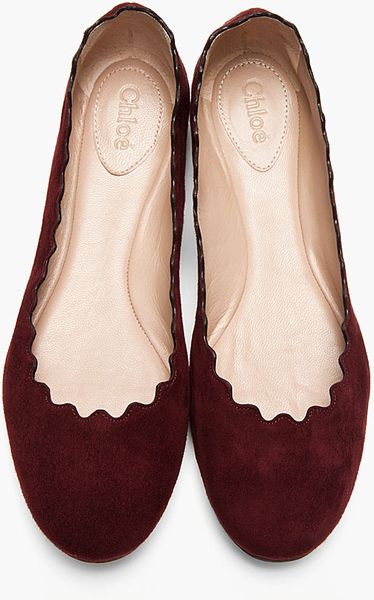 plum colored flats