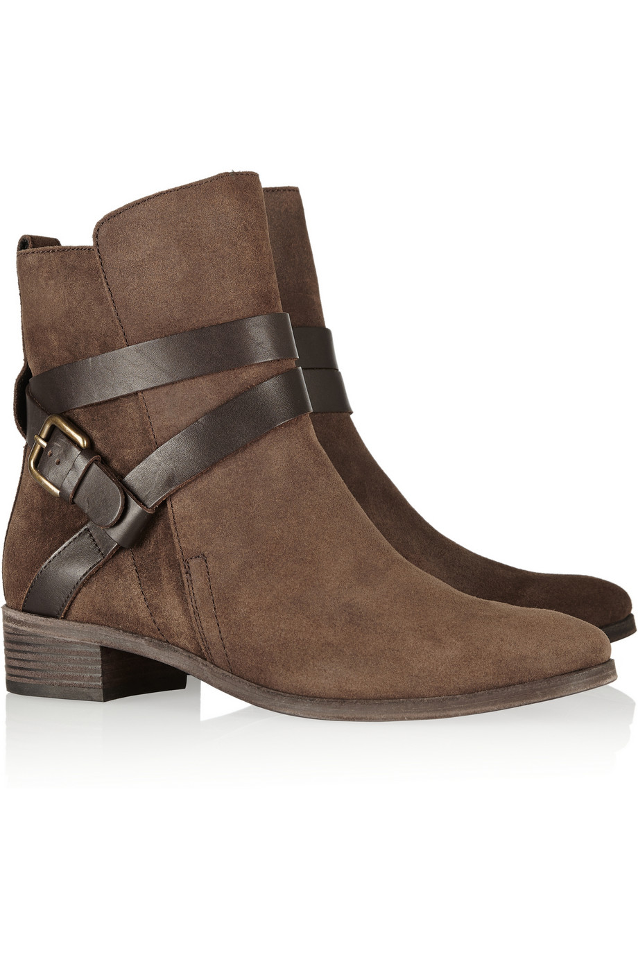 see by chloe suede boots