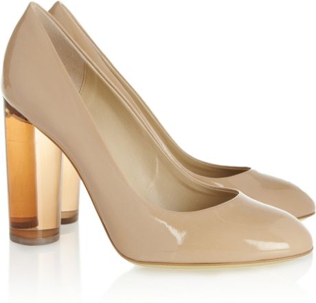 perspex pumps