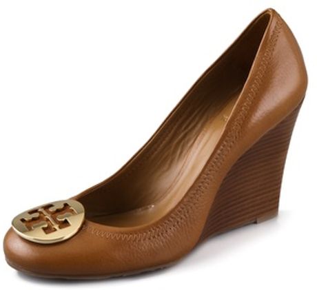 tory burch wedge pumps