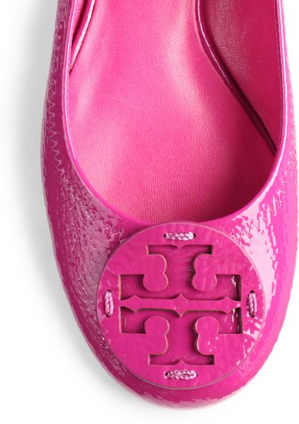 tory burch fuchsia flats
