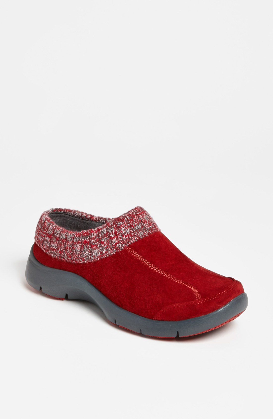 dansko red oiled clogs