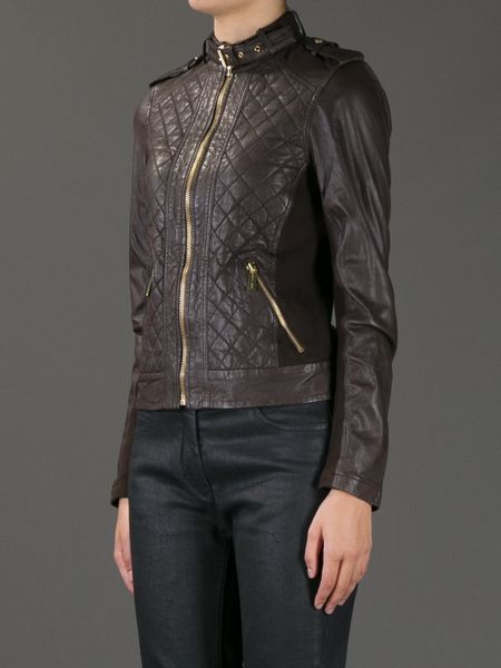 michael kors quilted leather jacket