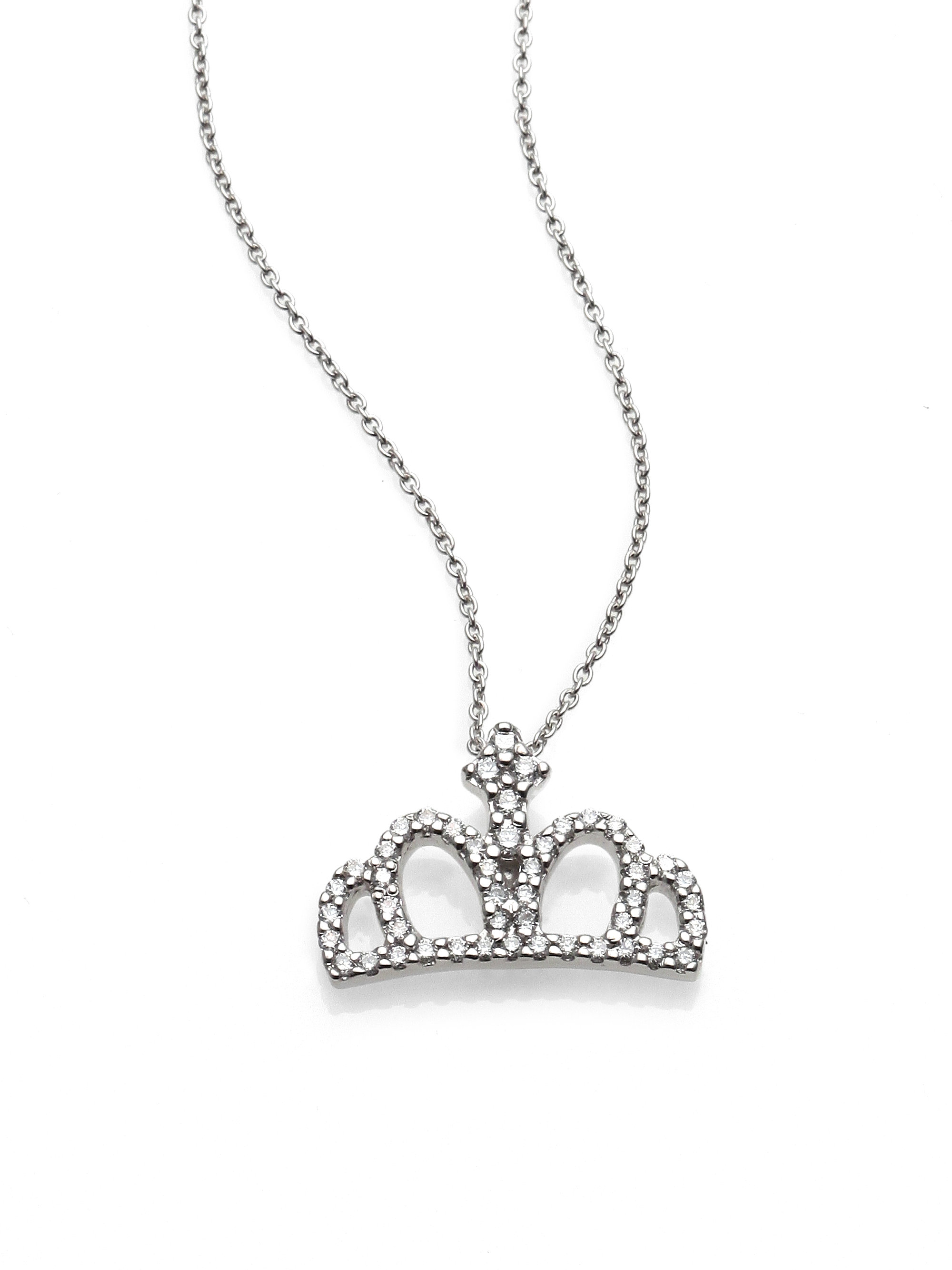 roberto-coin-white-gold-diamond-18k-white-gold-crown-pendant-necklace ...