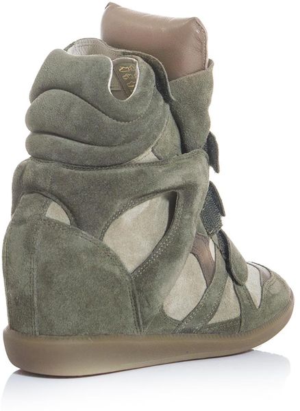 isabel marant wedge trainers