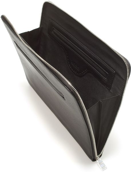 Zara Clutch Bag with Tacks in Black for Men | Lyst