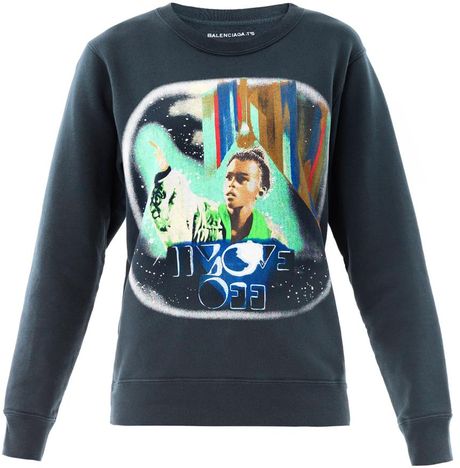 balenciaga join a weird trip sweatshirt