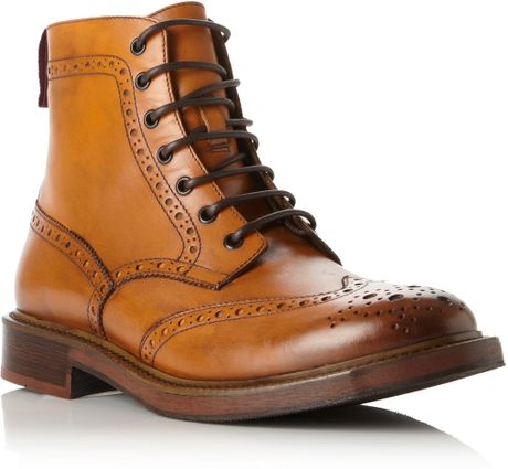 mens brown destroyer boots