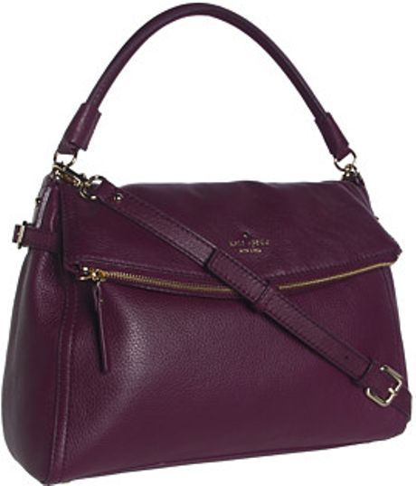 kate spade plum tote