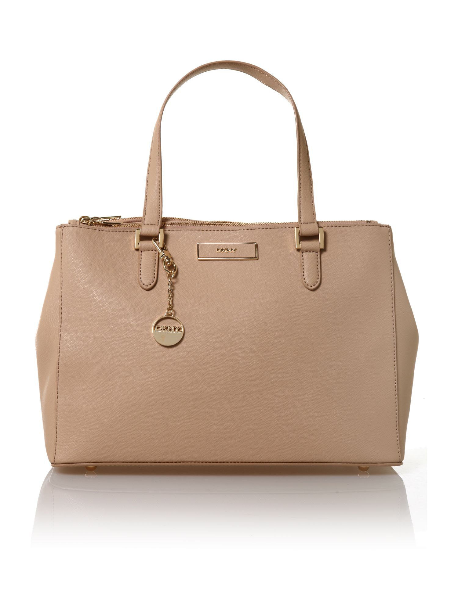 Dkny Saffiano Neutral Tote Bag in Beige (NEUTRAL) Lyst