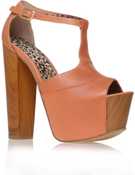 jessica simpson dany platform heels
