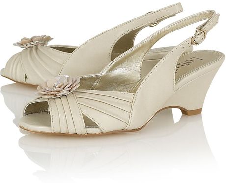 Lotus Valara Formal Shoes in White (Cream) - Lyst