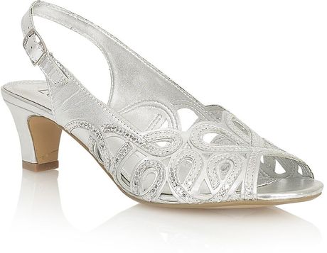 Lotus Harper Formal Shoes in Silver | Lyst