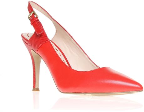 Nine West Foe Court Shoes in Red | Lyst