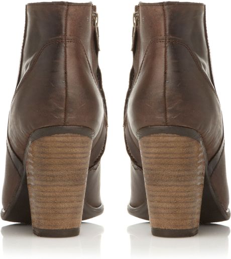 steve madden western ankle boots