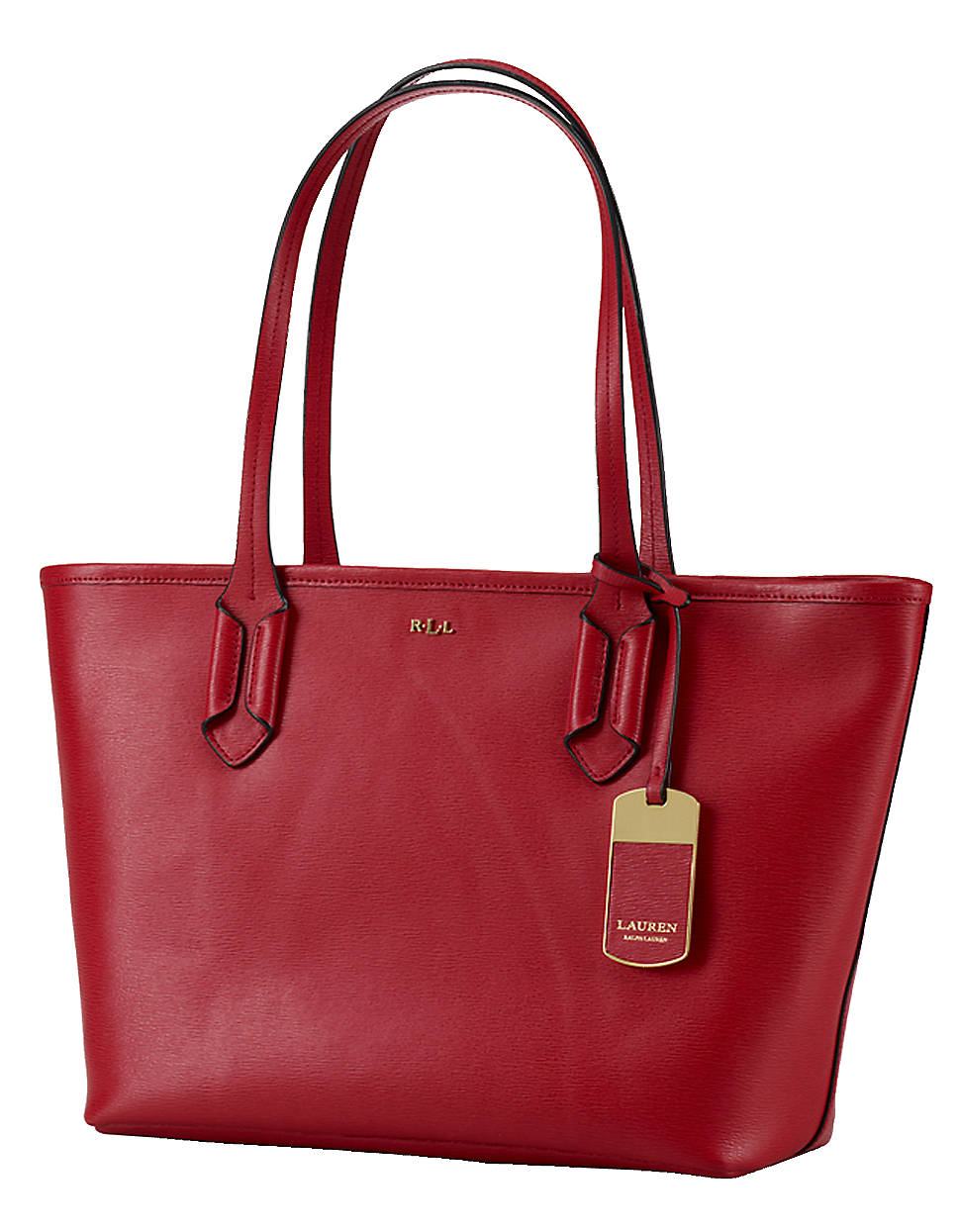 ralph lauren bag red and black