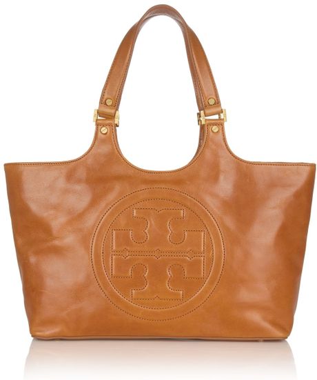 tory burch tan leather purse