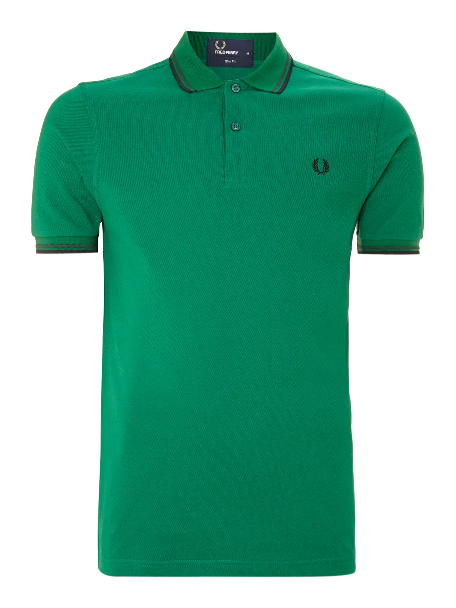 slim fit fred perry polo shirt