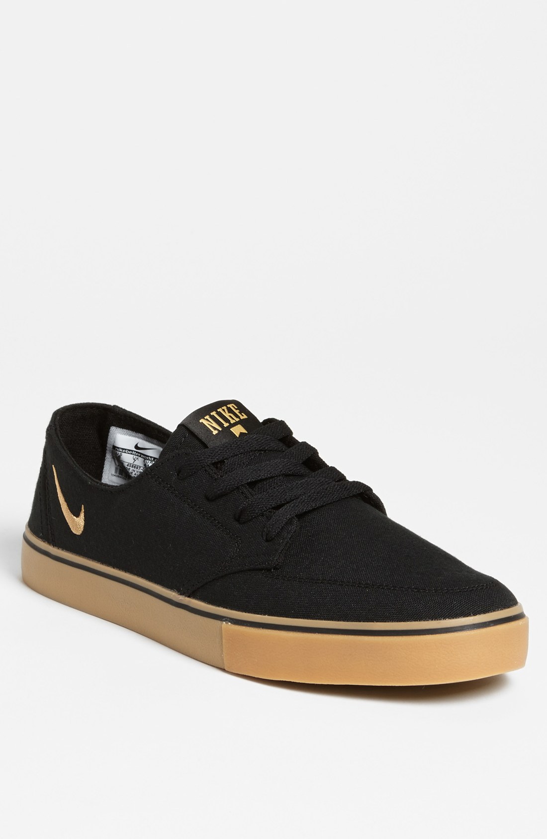 nike black and metallic gold