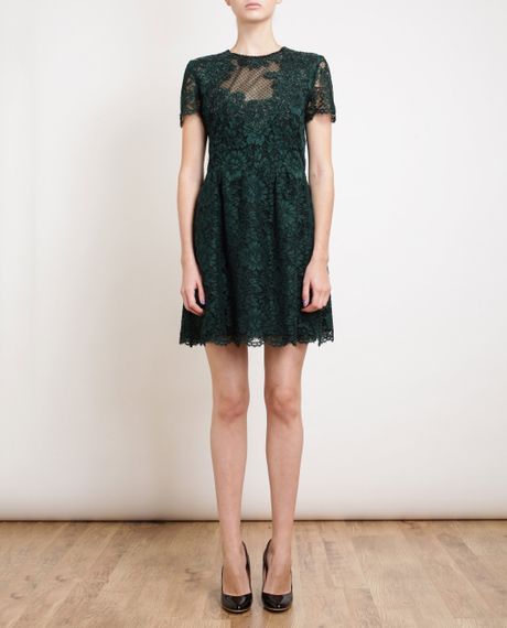 valentino green gown