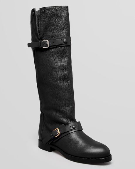 long buckle boots