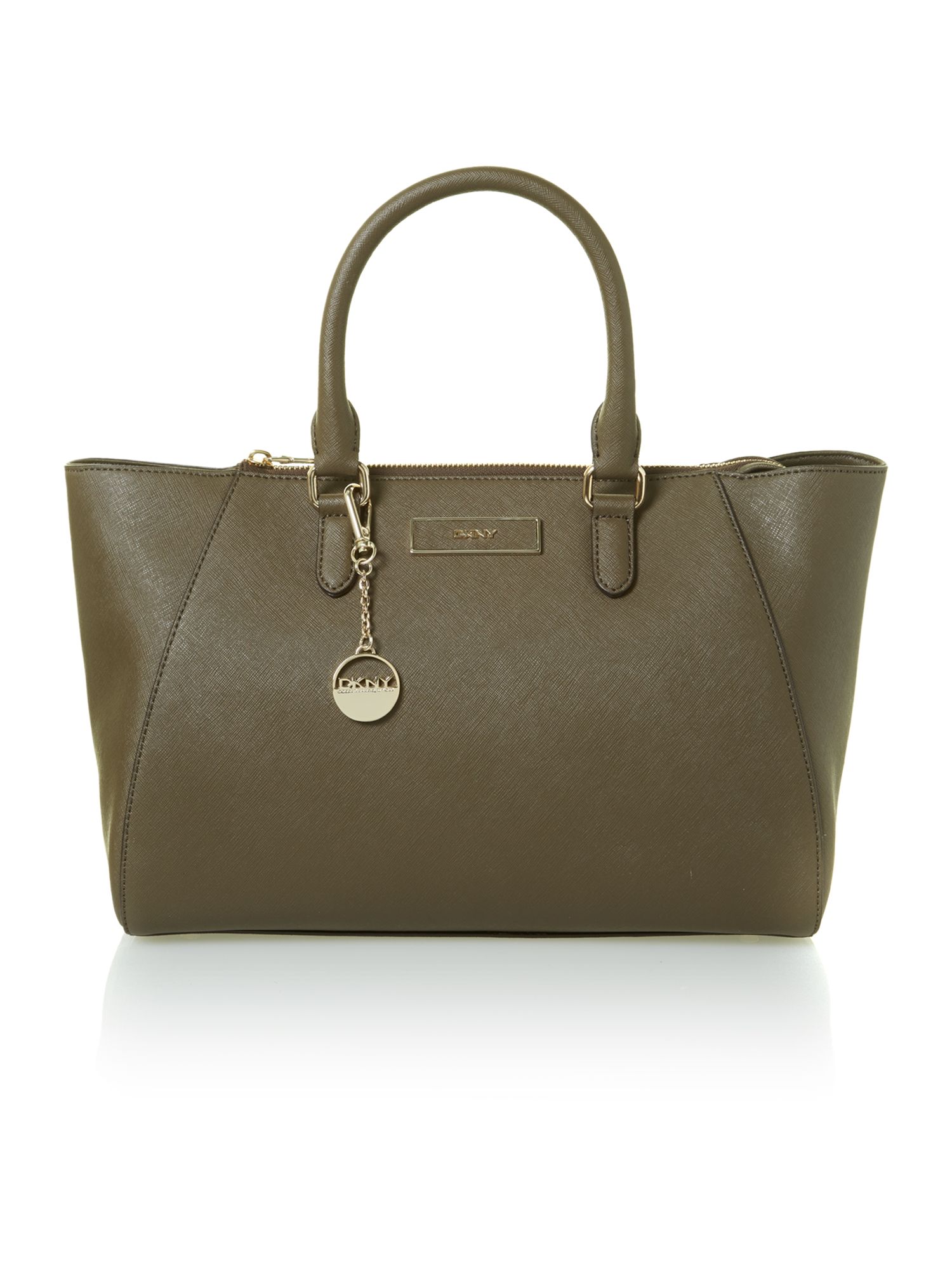 Dkny Saffiano Green Tote Bag in Green Lyst