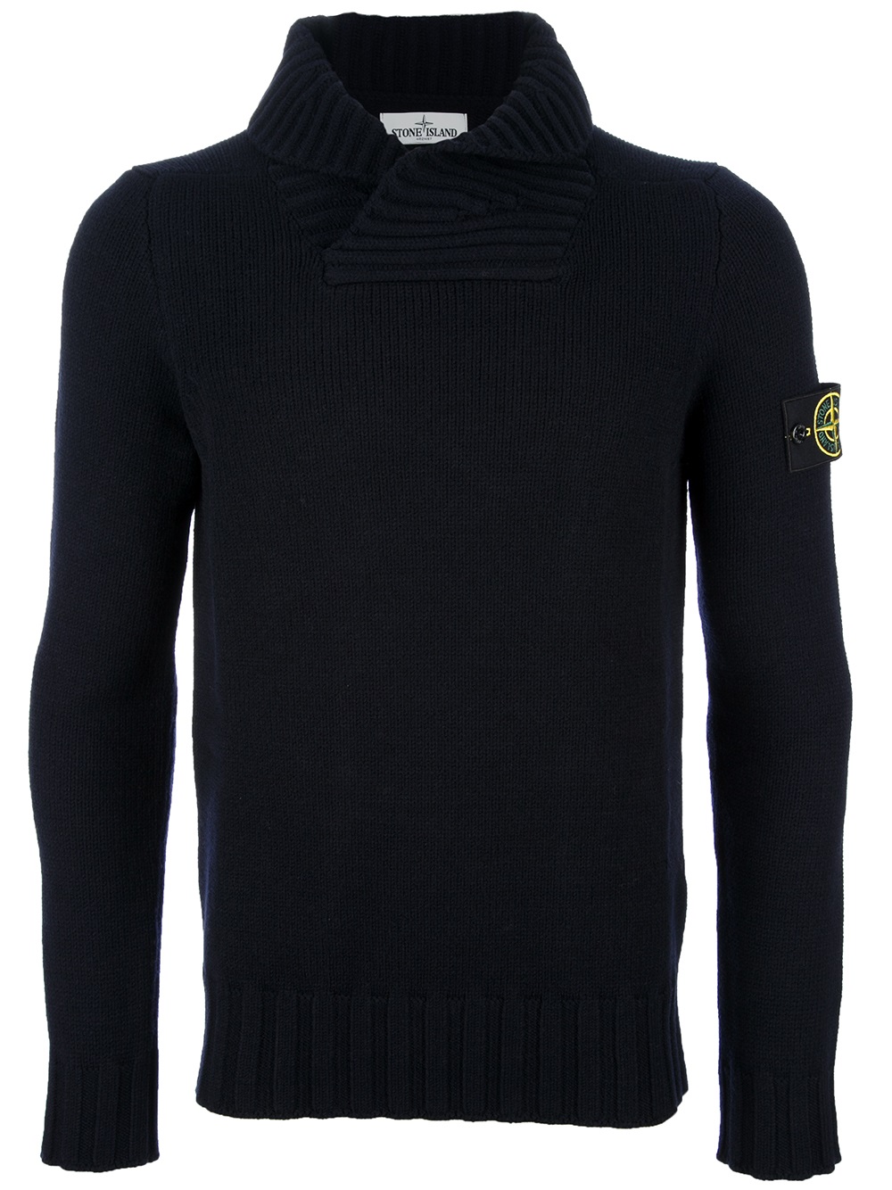 stone island light blue sweater