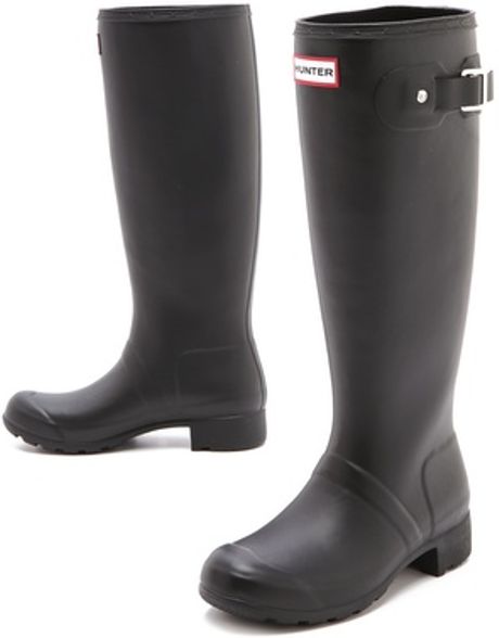 beige hunter wellies