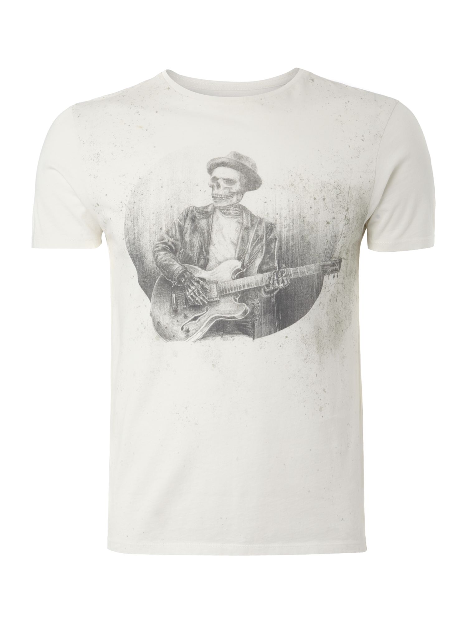 Label Lab Sketch Graphic Tshirt in White for Men (Off White) Lyst