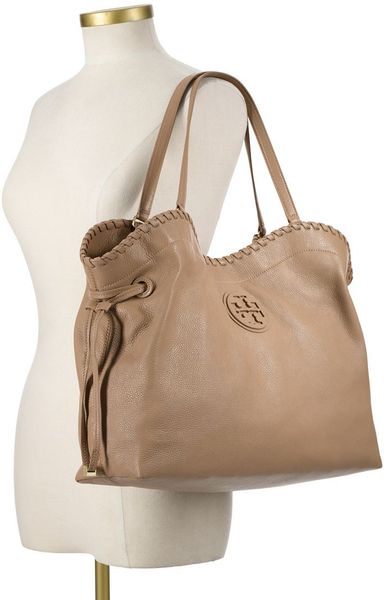 beige slouch bag