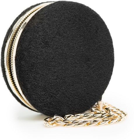mango black clutch