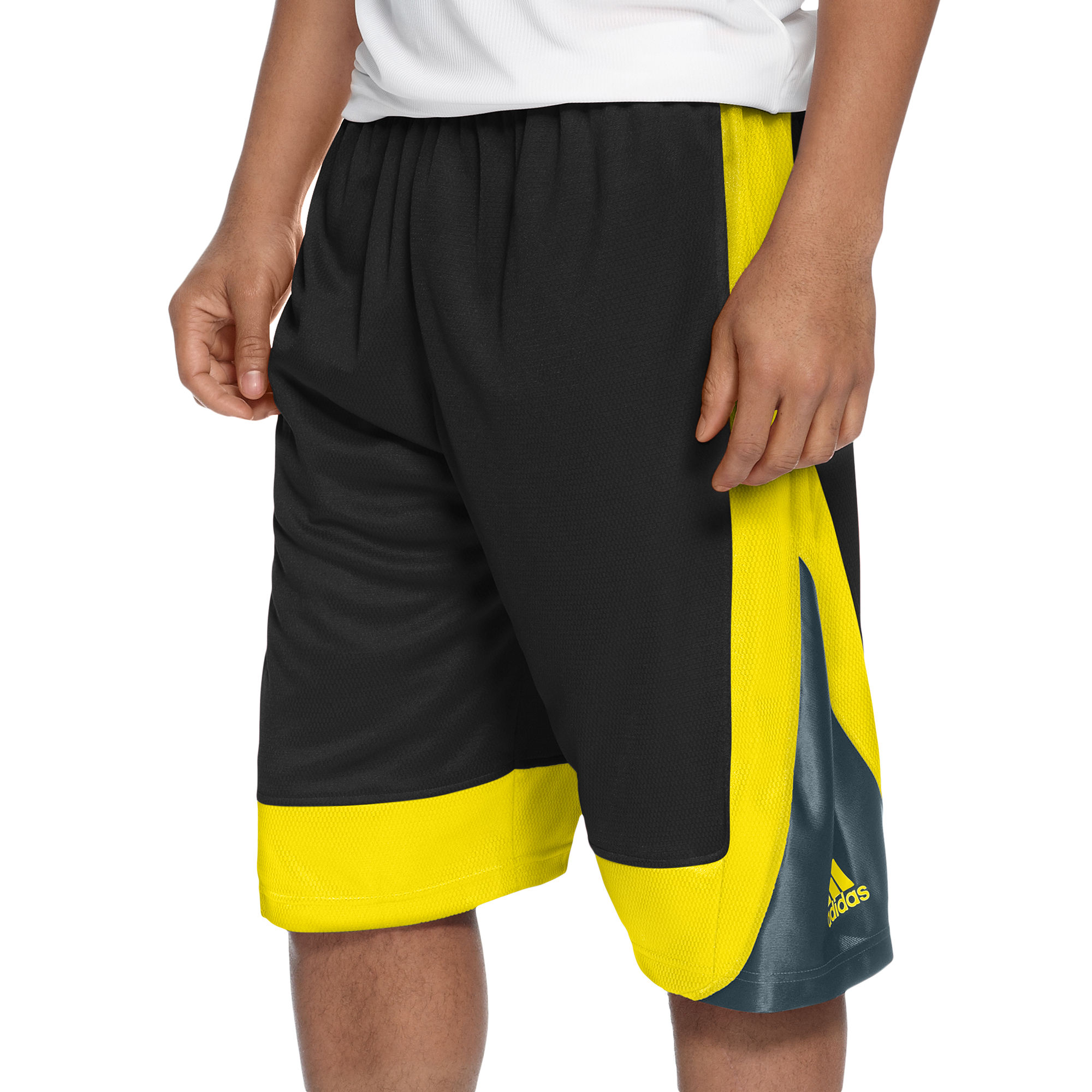 Adidas Crazy Shadow Climalite Basketball Shorts in Black for Men (BLACK