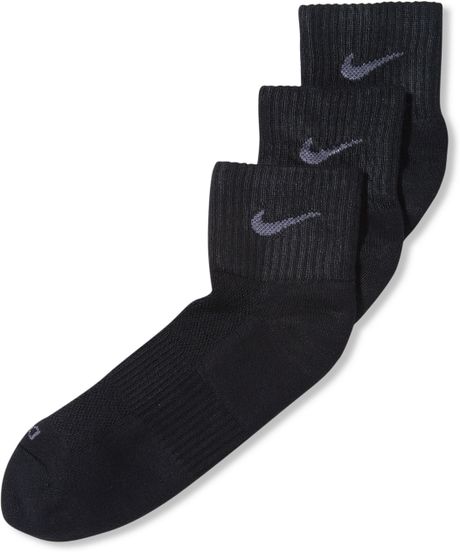 mens nike dri fit quarter socks