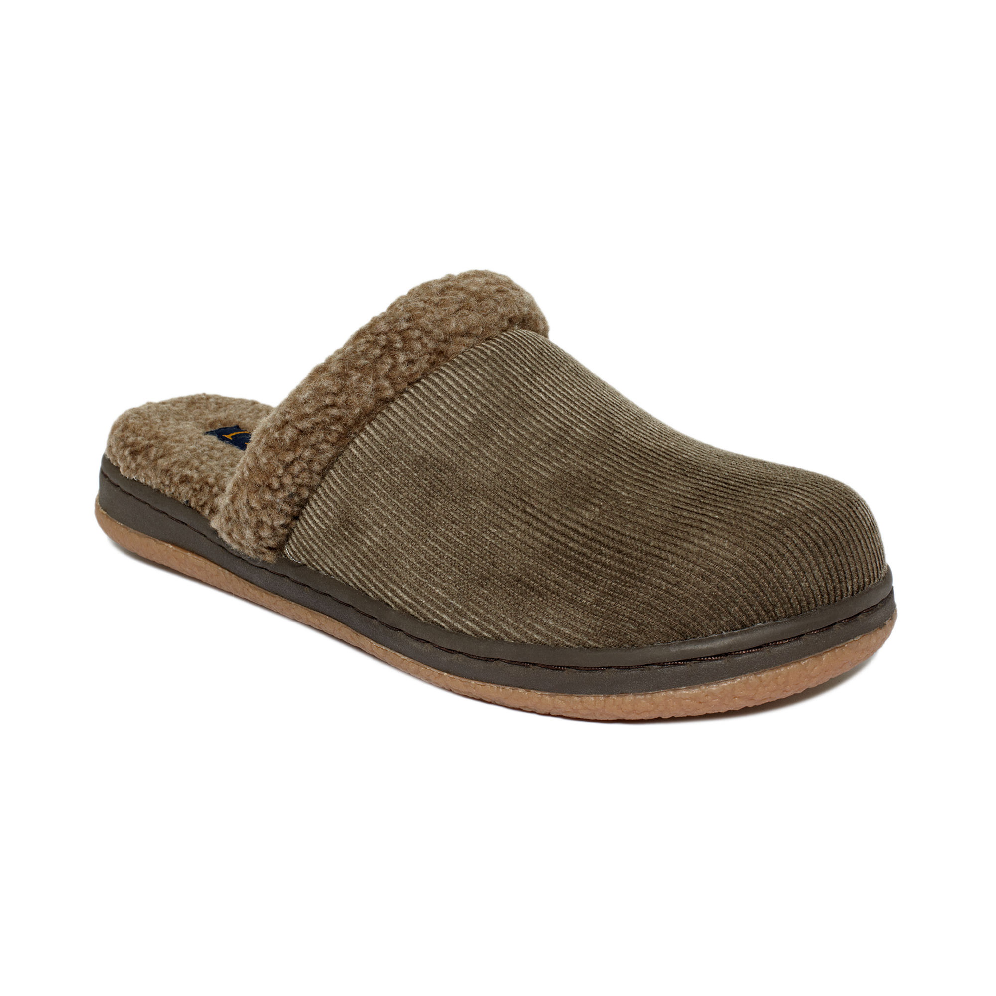 corduroy slippers l b kit corduroy sherpa slippers in gray for corduroy slippers l b kit corduroy sherpa slippers in gray for