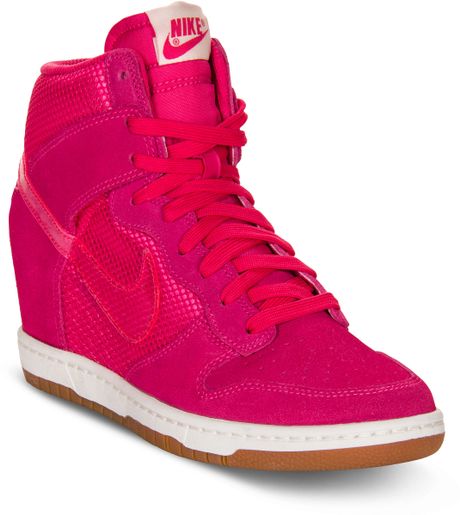 sneakers pink nike