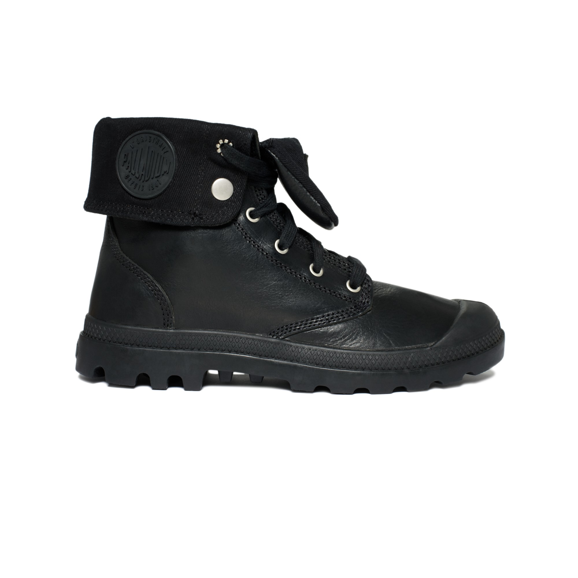 Palladium Baggy Leather Boots in Black for Men (black leather) | Lyst