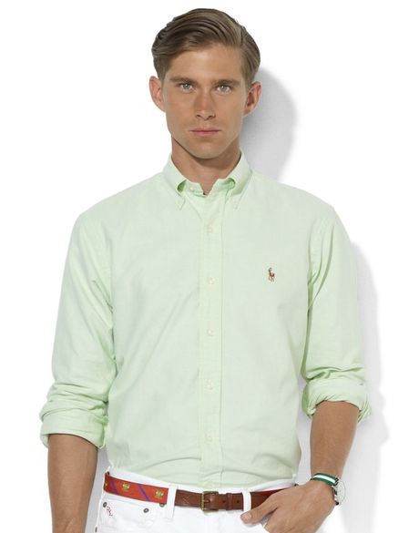 olive green oxford shirt