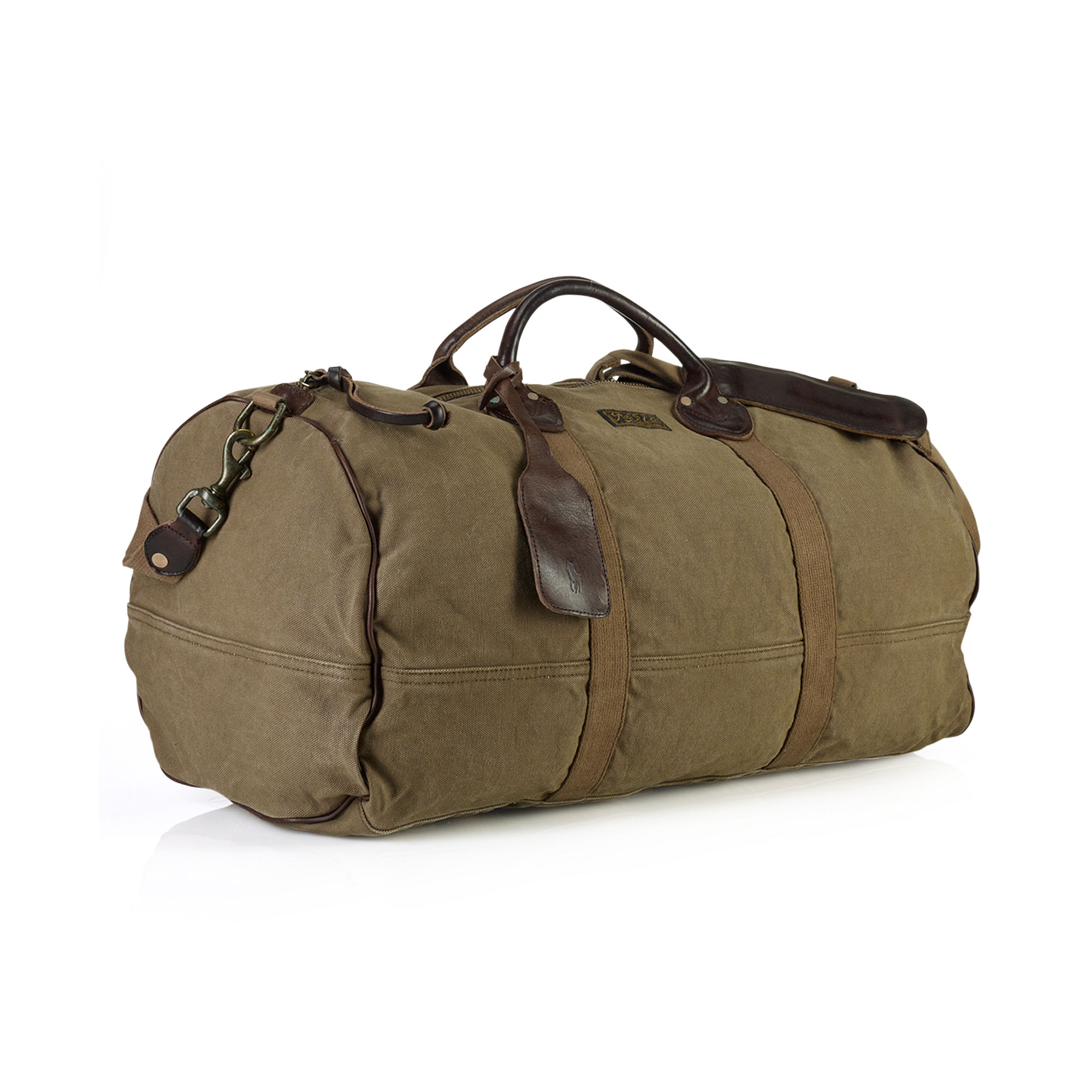 Ralph Lauren Canvas Bedford Duffle Bag in Khaki for Men (montana khaki) | Lyst