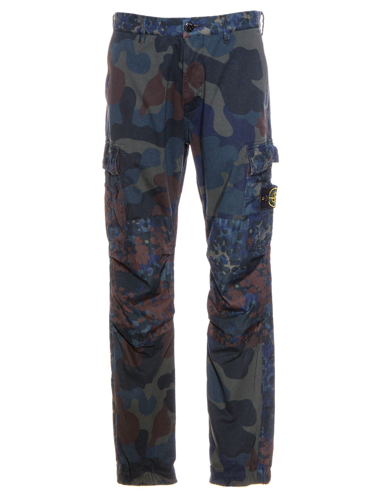 stone island camo pants
