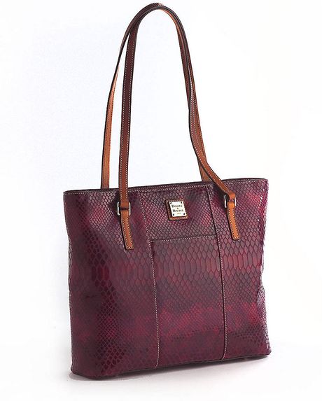 dooney and bourke purple handbag