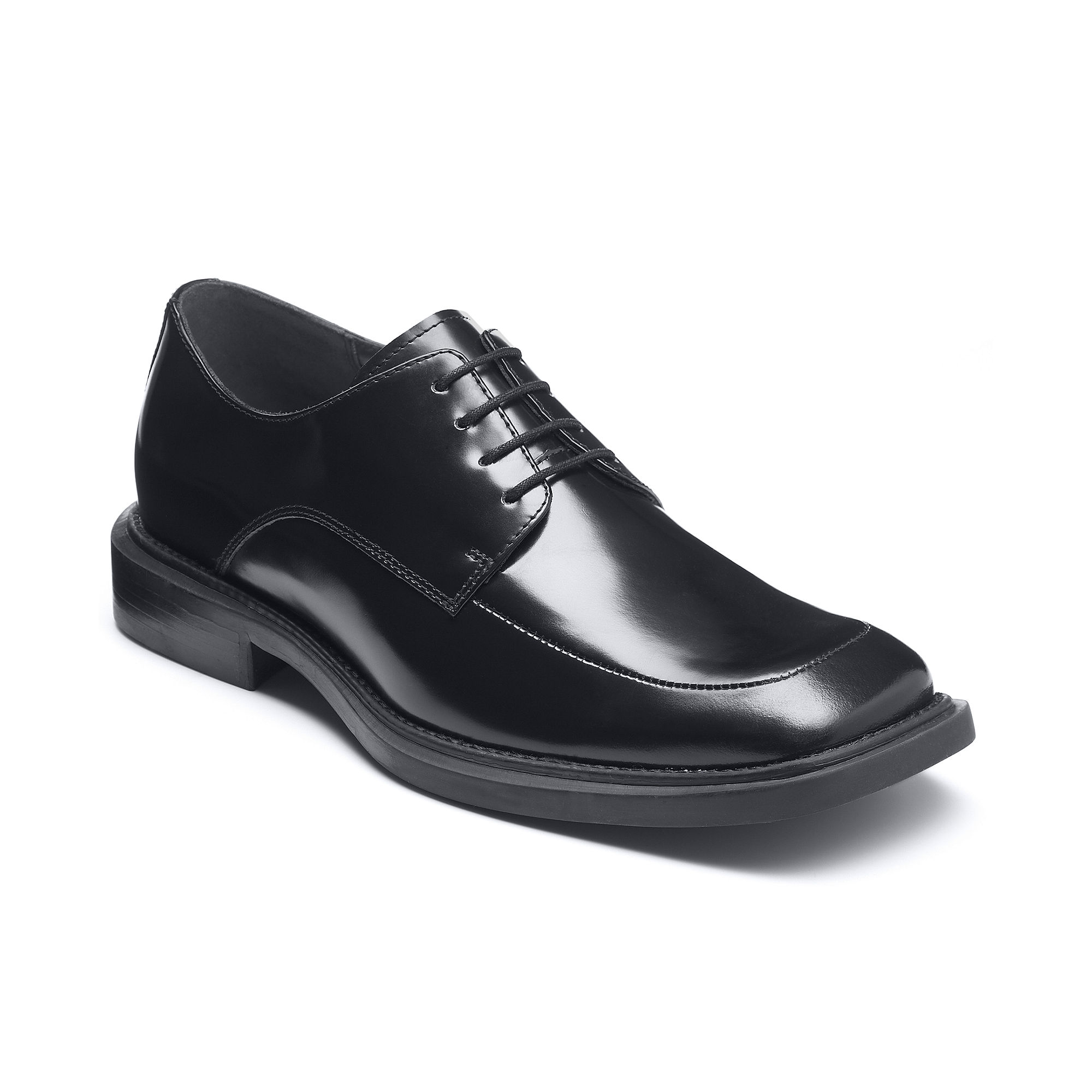 Cole Silver Merge Oxford Dress Shoes in Black for