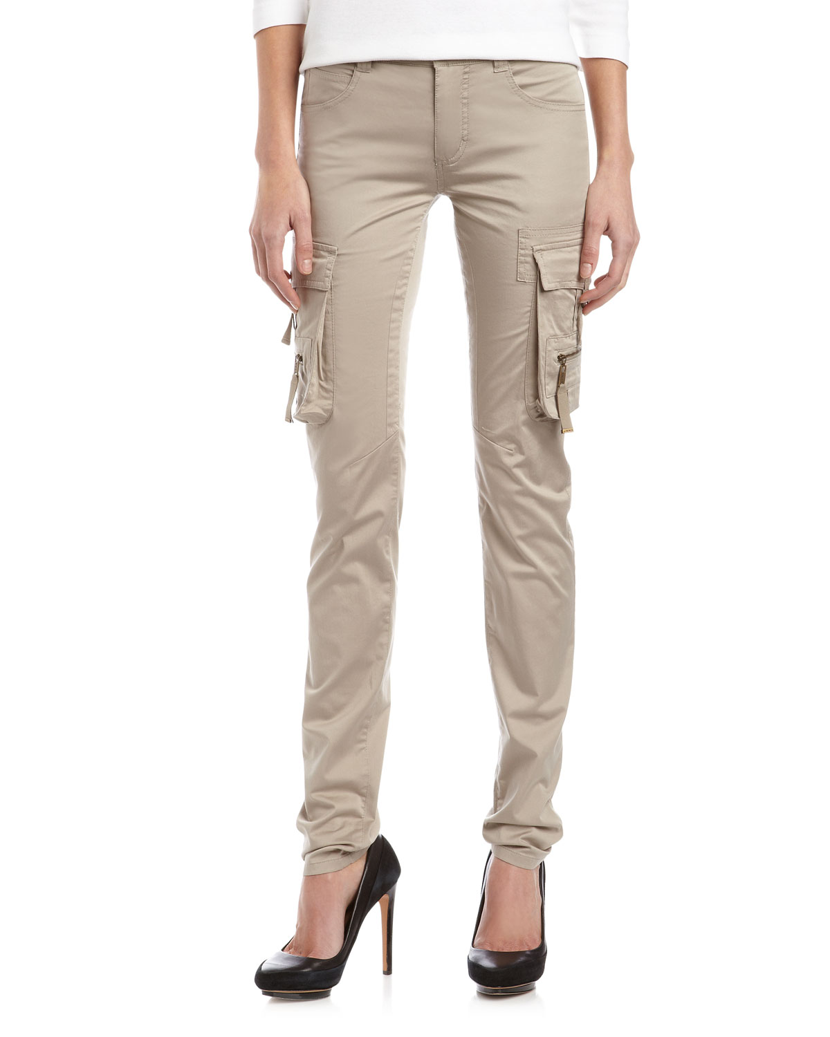 tan cargo pants womens